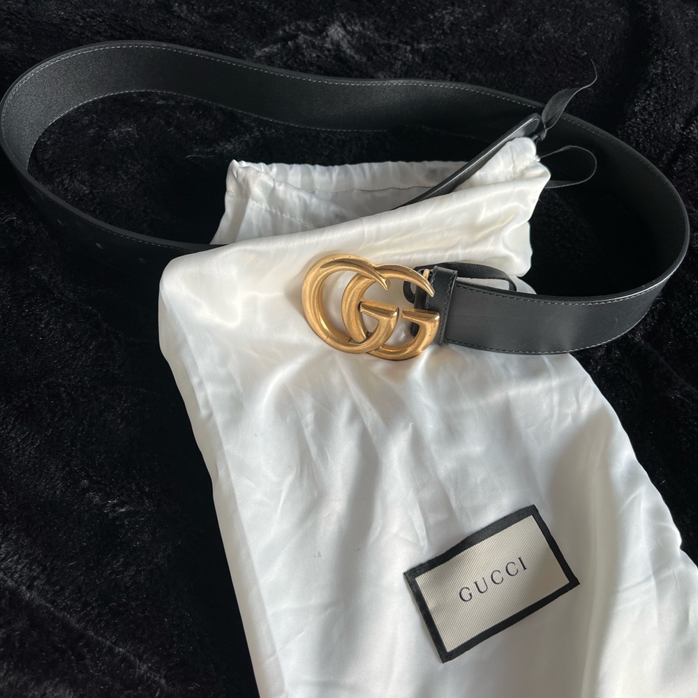 2015 Re-edition wide leather belt